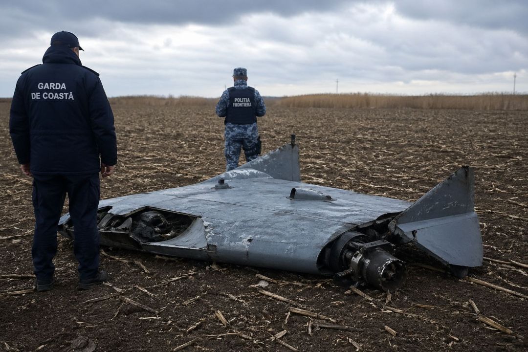 Dronă militară a survolat localitățile Luncavița și Văcăreni!