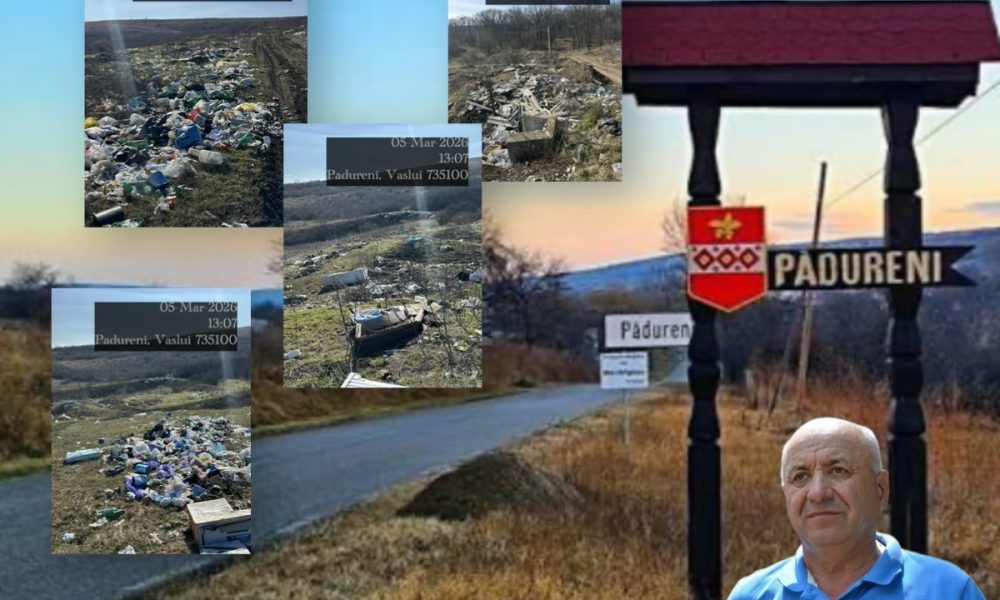 Pădureni, comuna cu gardul vopsit și satele îngropate în gunoaie. Realitatea pe care primarul Temistocle Diaconu nu vrea să o arate