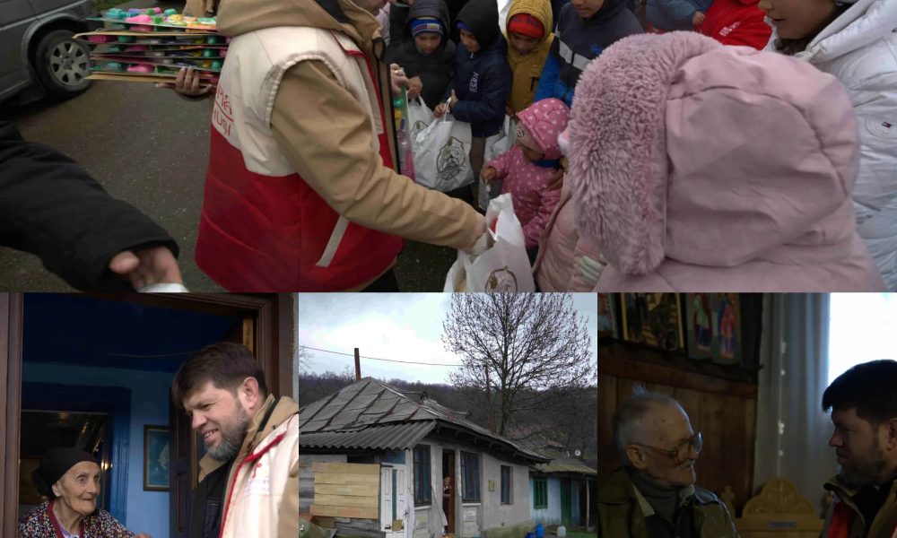 sute de copii și bătrâni ajutați în prima zi a caravanei de Paști – stiriest.ro