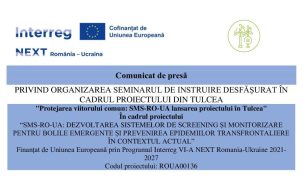 Seminarul „Protejarea viitorului comun: SMS-RO-UA lansarea proiectului în Tulcea”