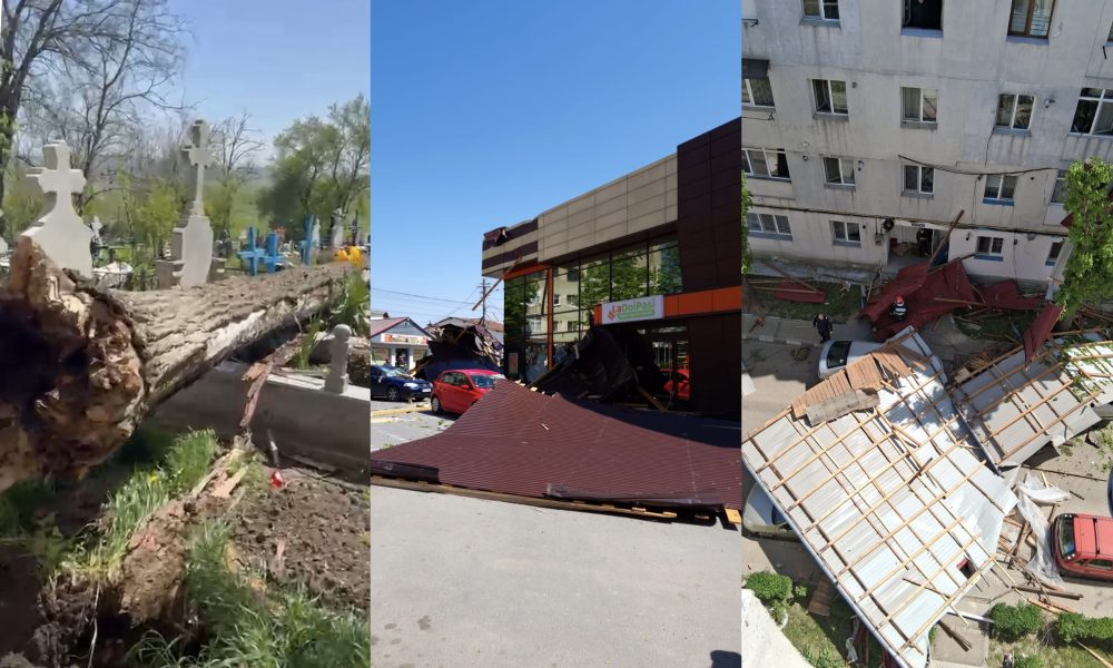 Bărbat omorât de un acoperiș smuls de vânt, copac prăbușit peste morminte în cimitir – stiriest.ro
