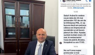 Petrecere de partid la Brodoc, în timp ce pensionarii numără bănuții. Deputatul Teslariu cheamă liberalii la chef – stiriest.ro
