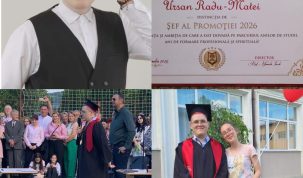 Media 10 și titlul de șef de promoție la Colegiul Național „Cuza Vodă” Huși. Performanța unui elev care confirmă valoarea școlii hușene