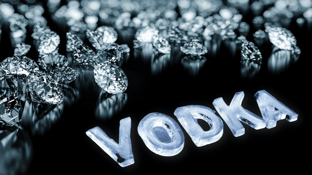 diamante și vodcă