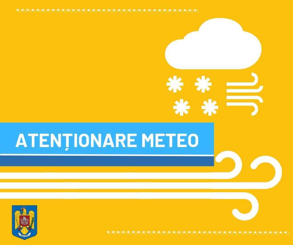 atentionare meteo