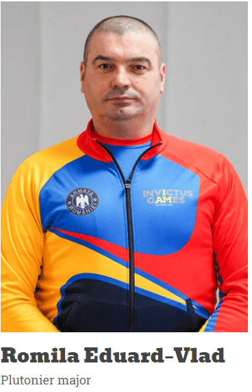 Romila Eduard-Vlad Aur Invictus Games 2022