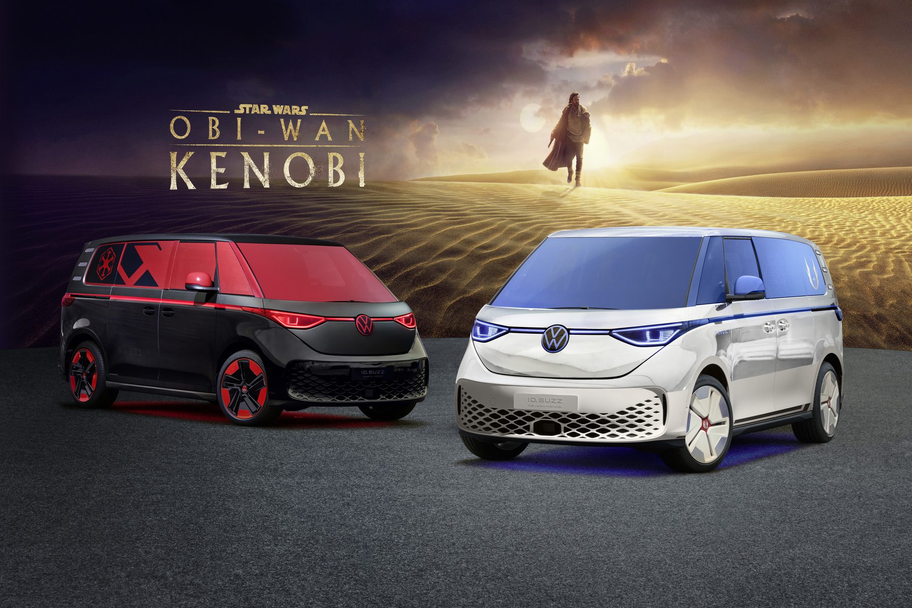 obi-wan kenobi Volkswagen unveils two ‘Obi-Wan Kenobi’ inspired ID. Buzz ve
