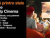 orange pop-up cinema