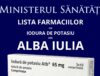 08.2022 MS. iodura de potasiu din Alba Iulia