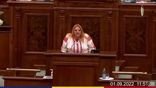 sosoaca 1 septembrie 2022 parlamentul romaniei