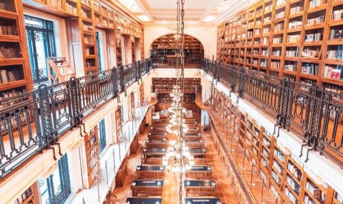 interiorul Bibliotecii Universitatii Bucuresti FOTO CREDIT Ana Dumitru