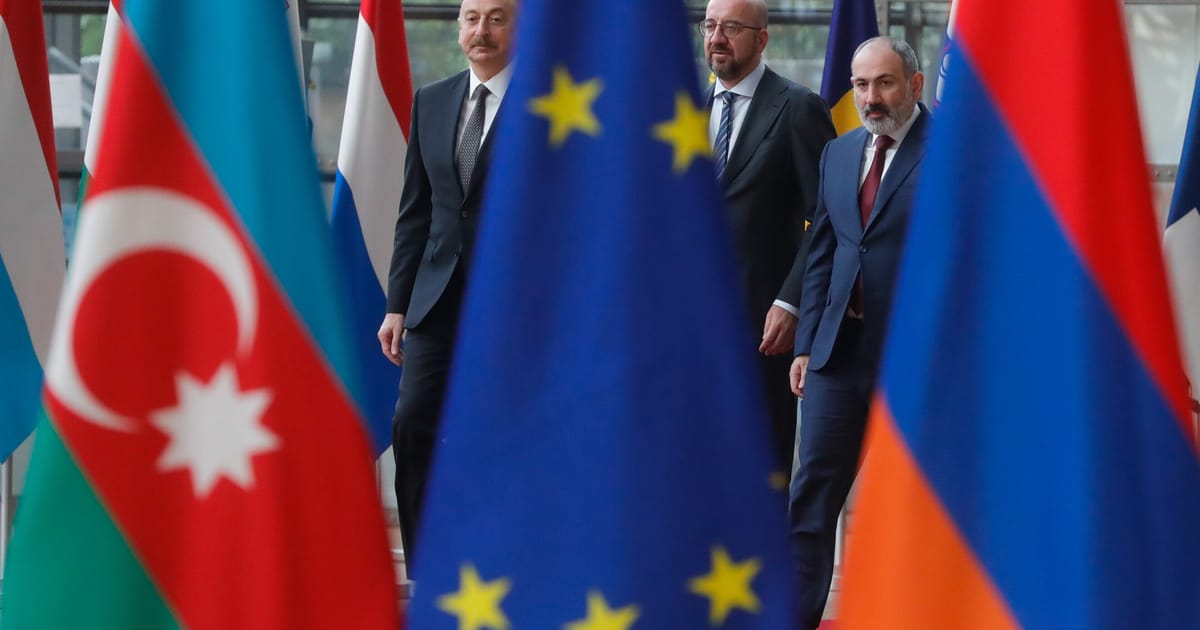 UE va găzdui negocierile de pace dintre Armenia și Azerbaidjan – POLITICO