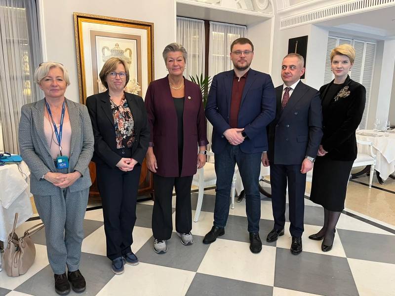 Directorul executiv al Europol vizitează Kiev, Ucraina, mai 2023