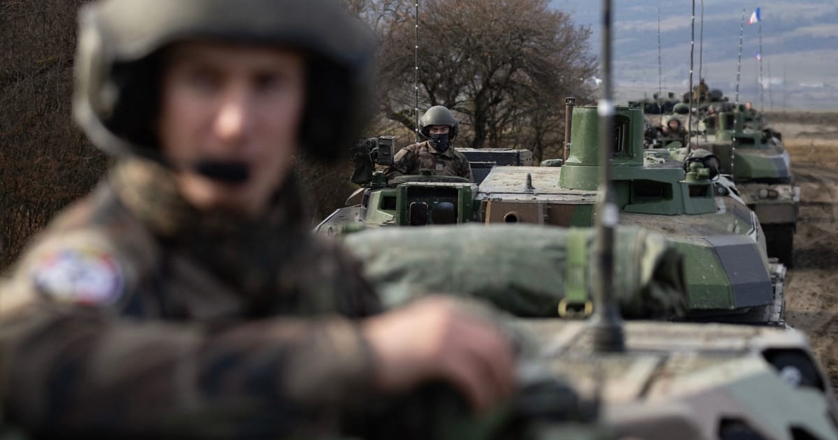 Ucraina este unghiul oarbă în stropirea militară a lui Macron – POLITICO