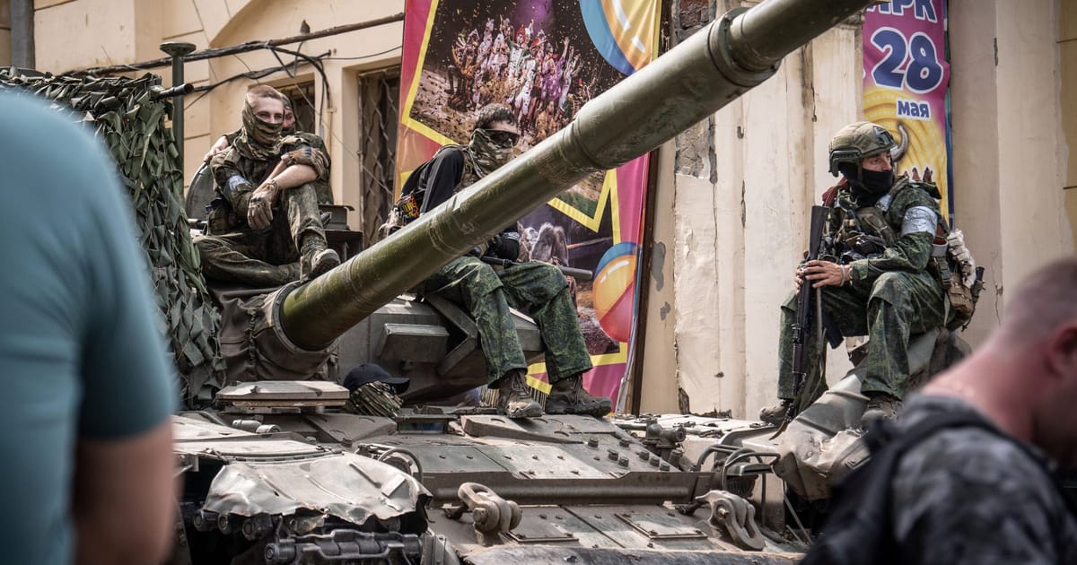 Forțele Wagner se retrag de la Moscova pe măsură ce rebeliunea lui Prigojin se stinge – POLITICO