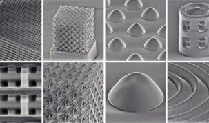 3D printing of glass without sintering