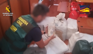 700kg of cocaine caught en route to the Canary Islands
