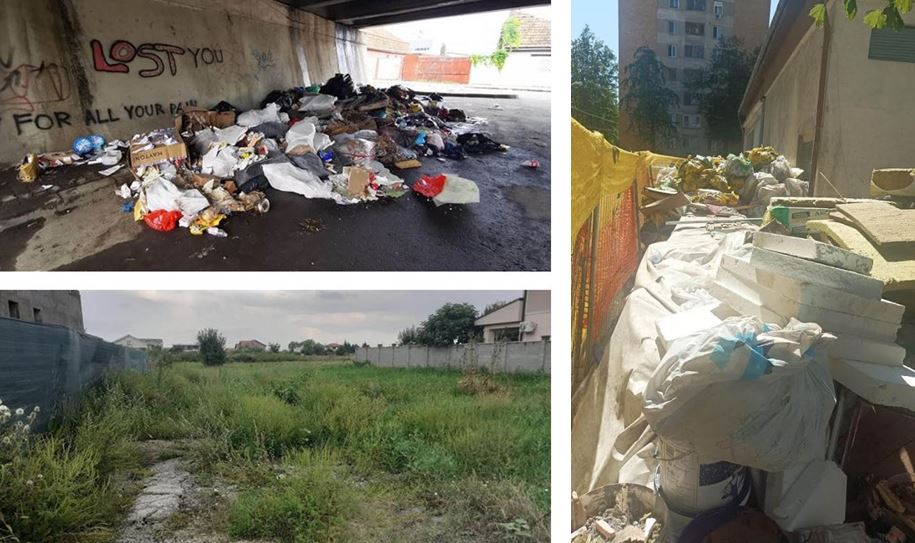 Amenzi de aproape 200.000 de lei, date numai în ultima săptămână de polițiștii locali, pe linie de mediu