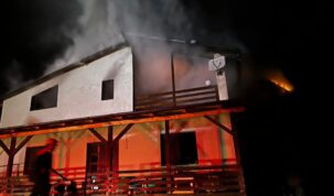 Eforturile pompierilor au limitat pierderile- FOTO