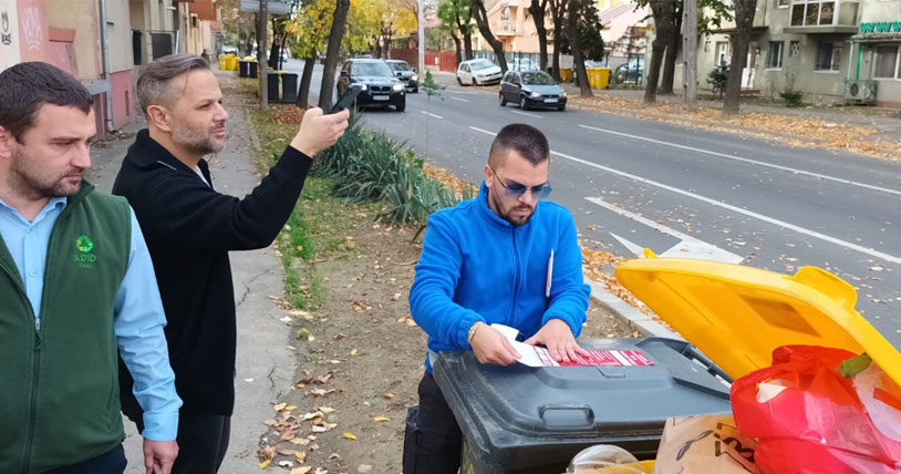 Primele facturi dublate, pentru serviciile de salubritate! „Eticheta roşie” îi sancţionează dur, pe cei care nu colectează selectiv deşeurile