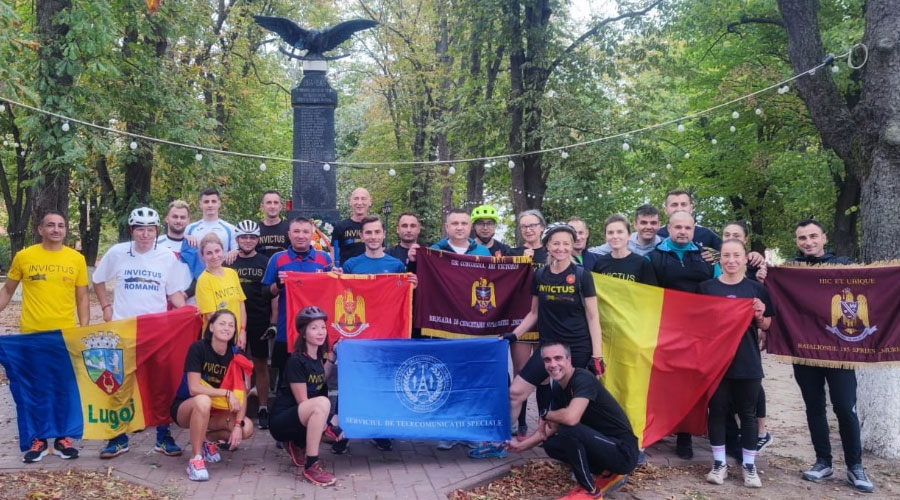 Ștafeta Veteranilor – Invictus a ajuns la Timișoara! Mâine alergătorii pornesc spre Arad