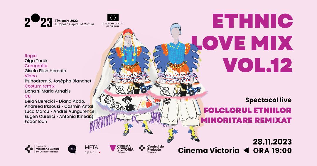 „Ethnic Love Mix, vol.12 – folclorul etniilor minoritare remixat”, spectacolul produs de REMIX ID, la ultima reprezentație din acest an
