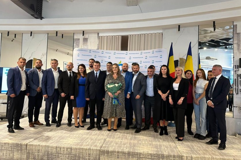 Ligia Dugulescu, noul preşedinte al PMP Timiş! În funcția de vicepreședinte a fost ales primarul comunei Giarmata, Claudiu Mihălceanu