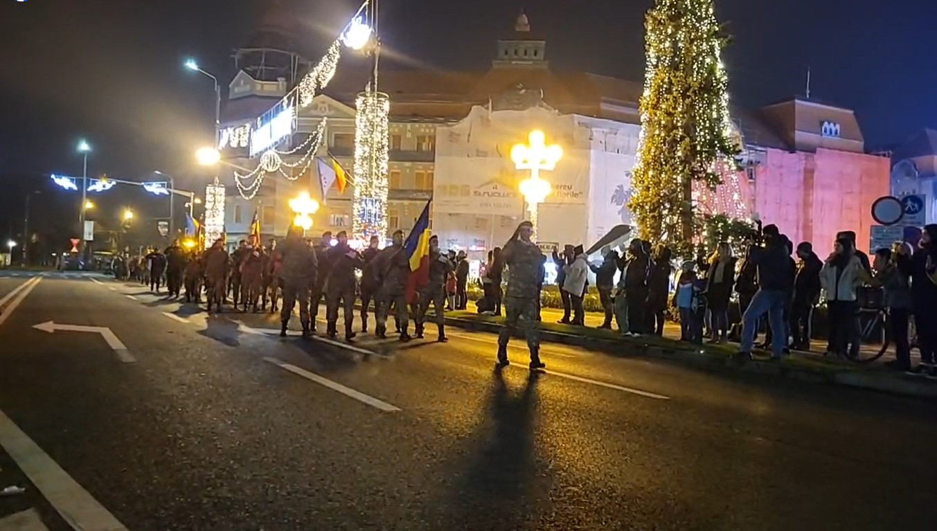 FOTO/VIDEO Repetiția generală pentru parada de 1 Decembrie, de la Timișoara!