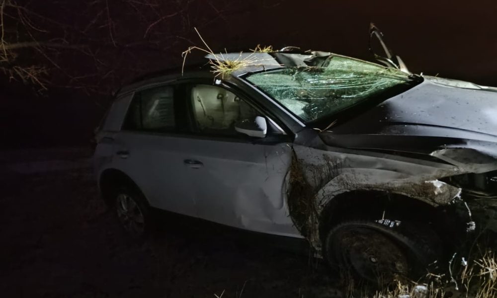 Patru persoane au fost rănite în urma unui accident produs la ieșirea din Huși- FOTO