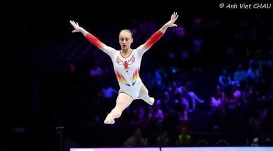 Povestea unei campioane! Amalia Ghigoarţă, tânăra din Poeni-Pietroasa, care calcă pe urmele Nadiei Comăneci