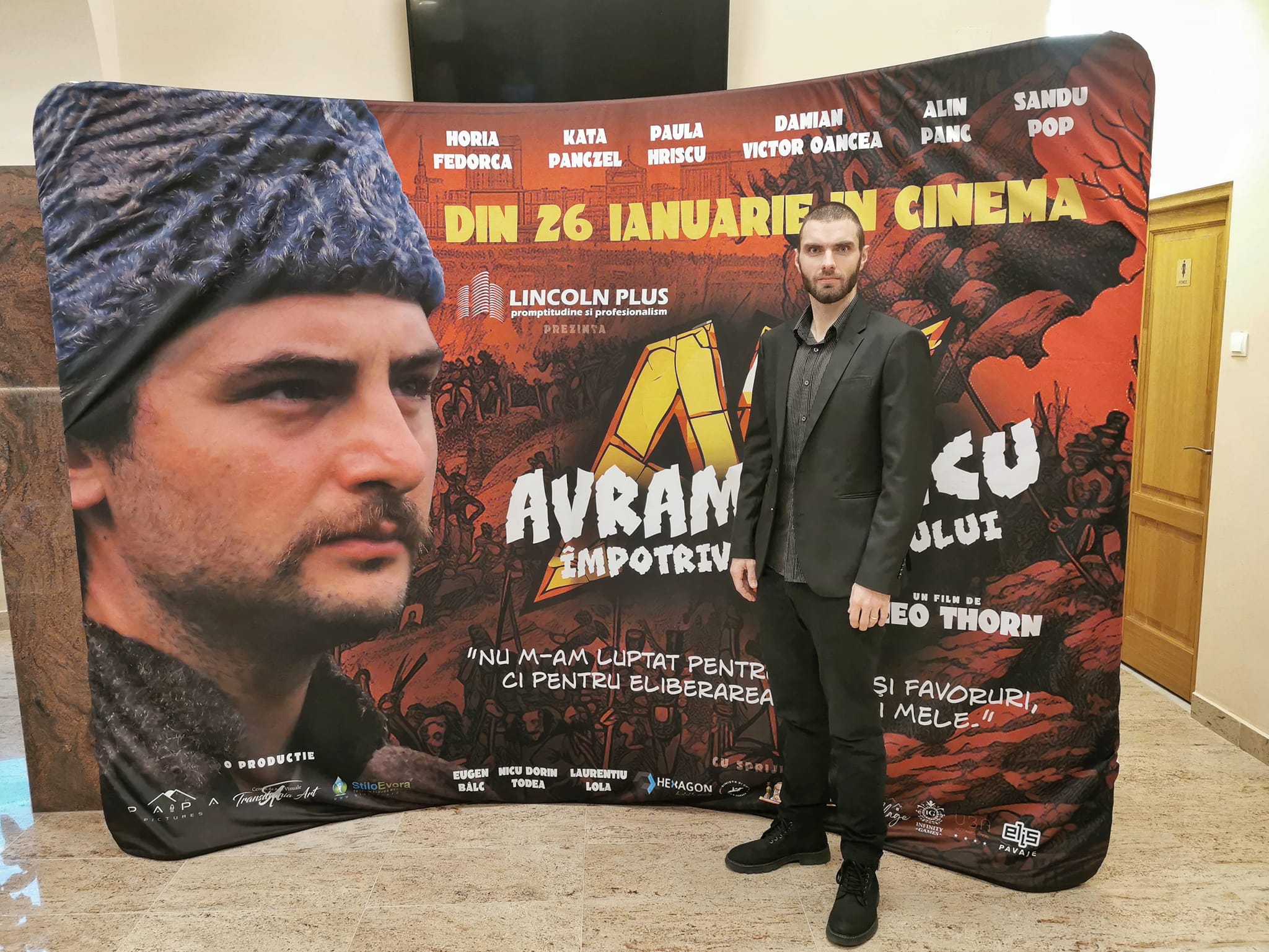 Hai la cinema! Lugojeanul Sorin Palciuc joacă în prima docu-dramă dedicată lui Avram Iancu