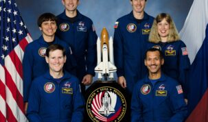 The STS-60 crew patch