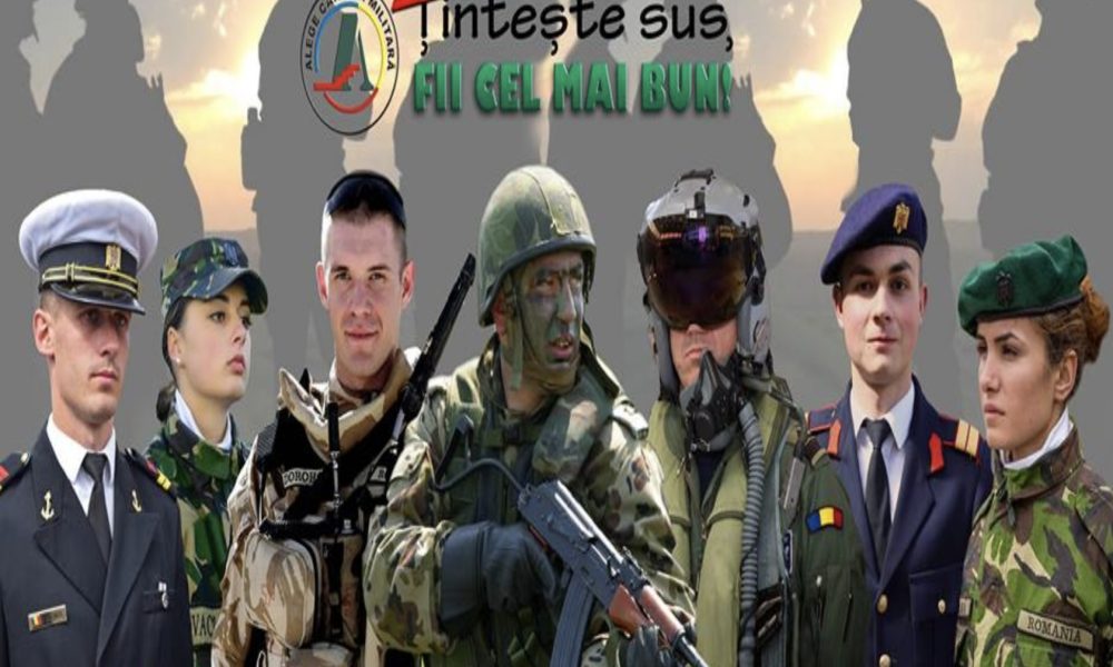 Ești o fire dinamică, ambițioasă și îți surâde ideea de a face parte din familia Armatei României? 