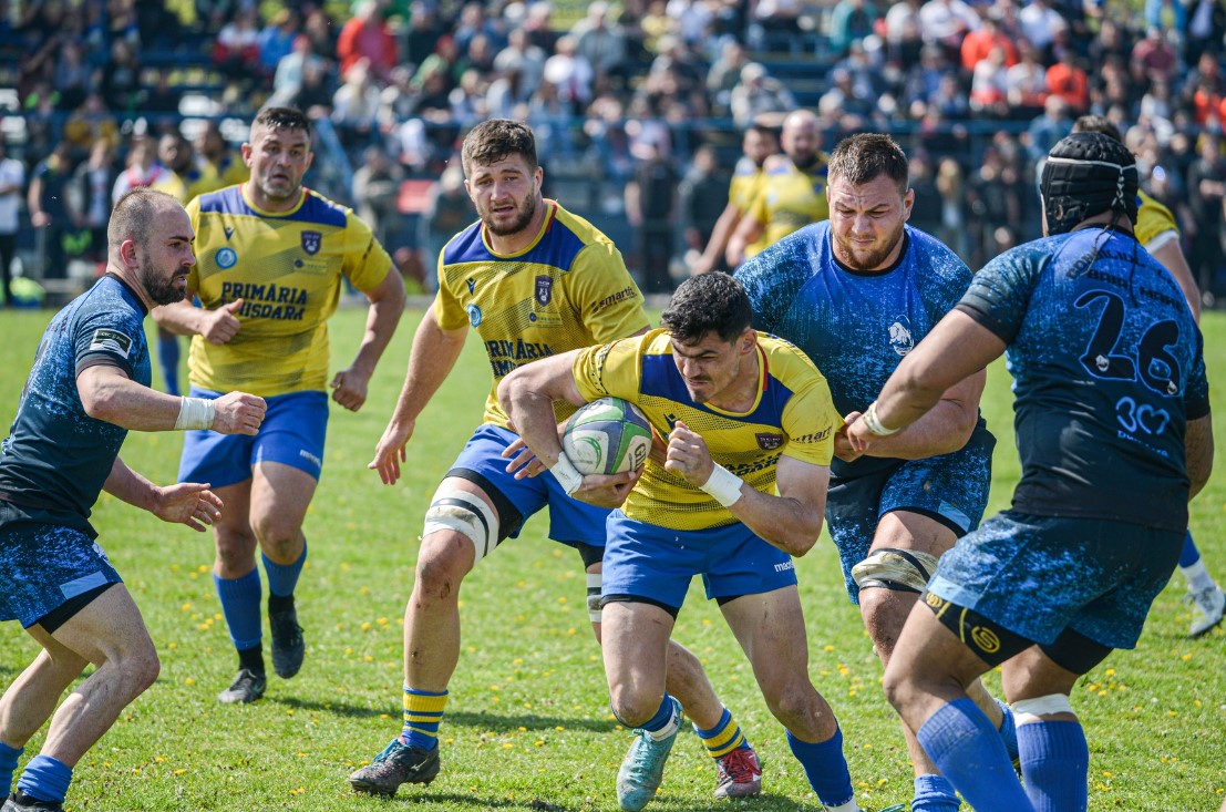 Echipa de rugby SCM Timișoara, învinsă în finala Cupei României!