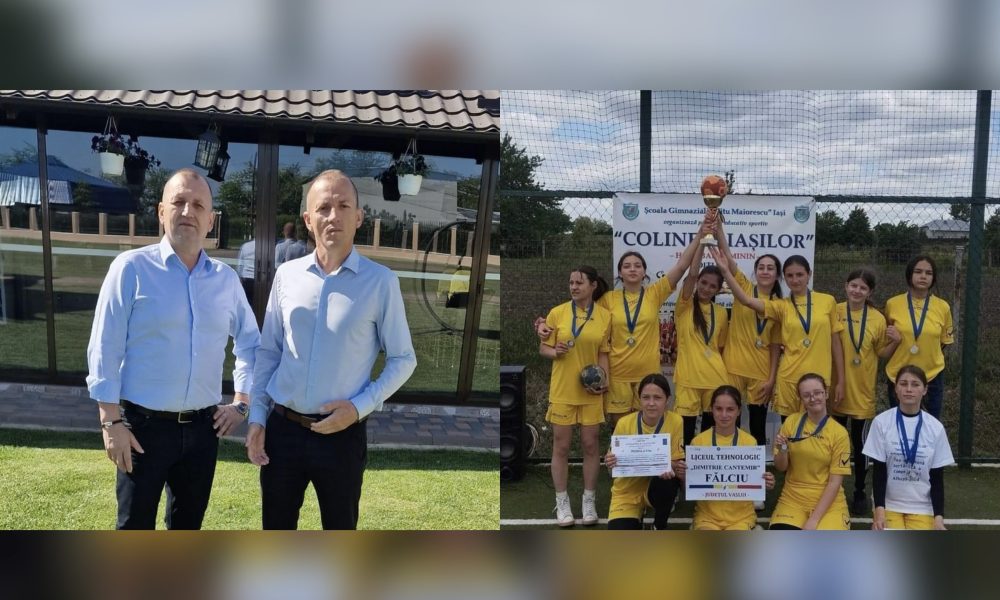 Fermierii de succes, frații Titinel și Gelu Profirel Ursu, din comunitatea Fălciu, au recompensat excelenta în rândul copiilor