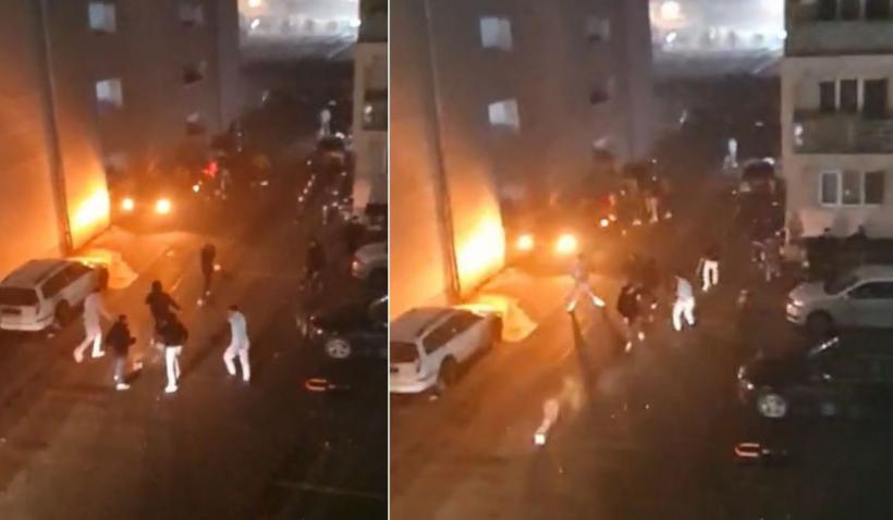 Tineri din Vaslui, Deleni şi Gura Bustei, reținuți de polițişti după ce s-au luat la bătaie în centrul orașului