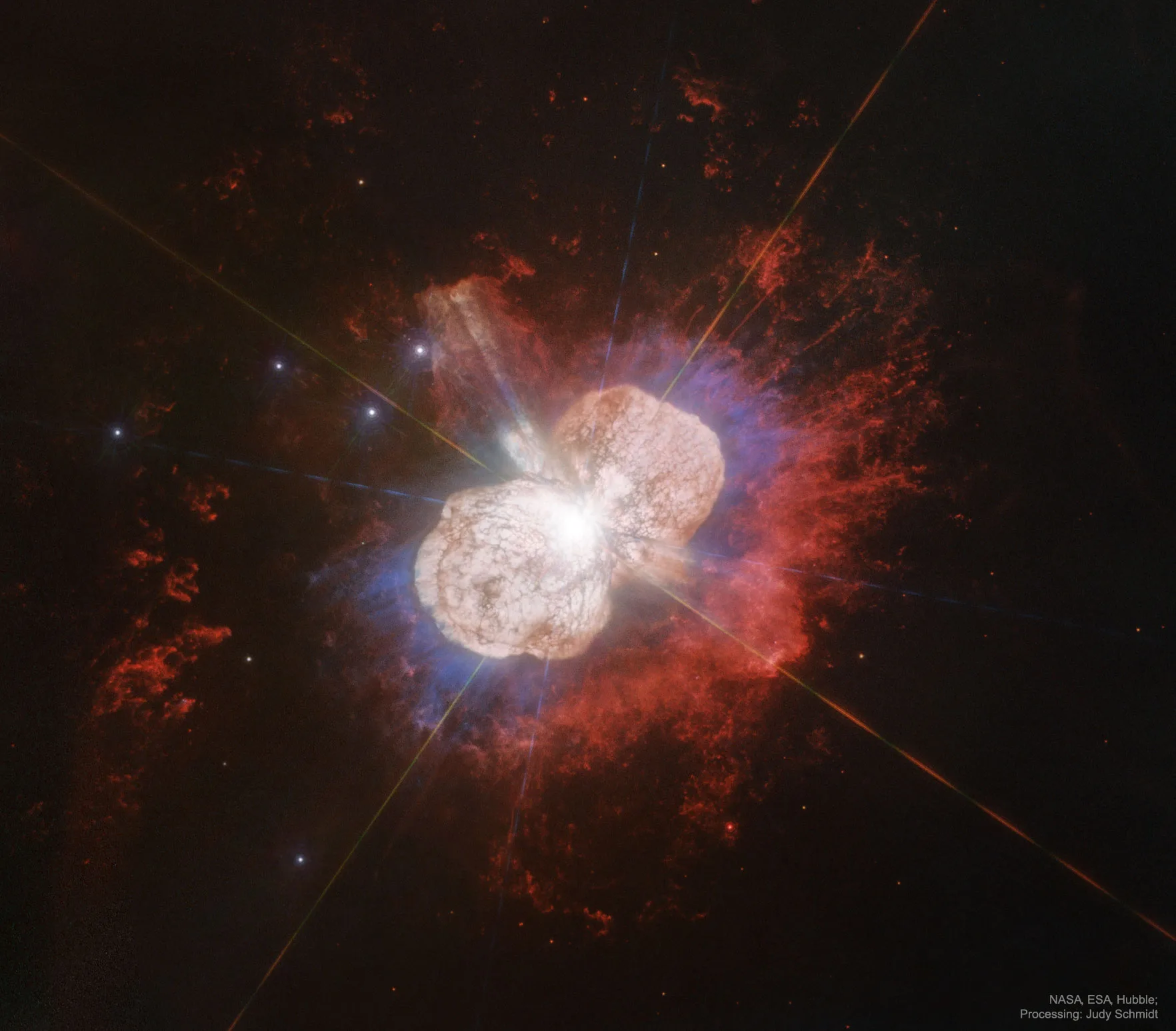 Hubble image of Eta Carinae