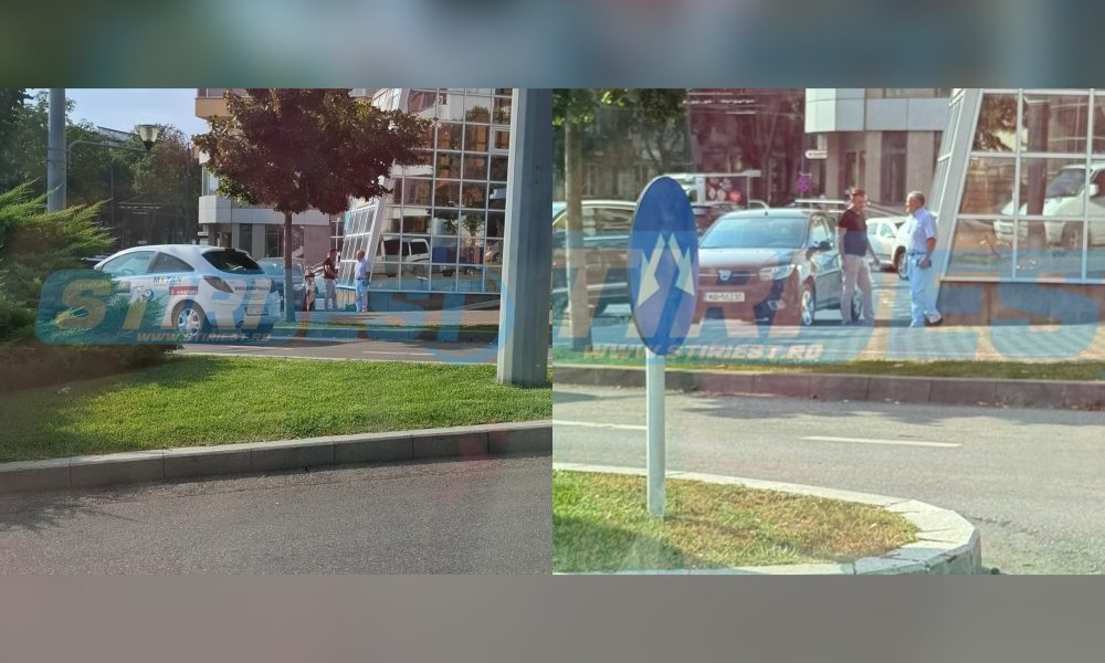 Dumitru Buzatu, surprins în Crucea Gării, în zona Serviciului Pașapoarte