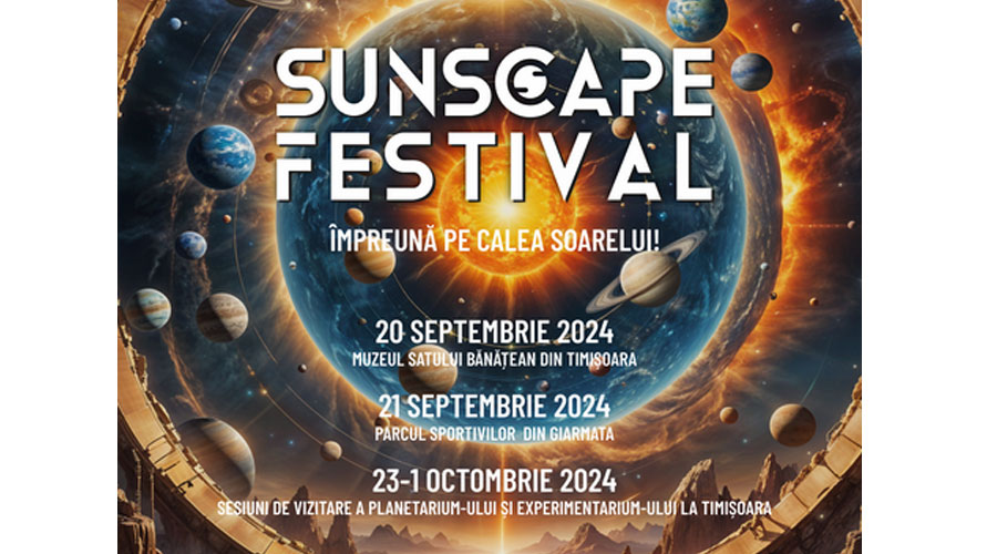 Concerte, spectacole de dans și pirotehnie, ateliere de pictură, olărit sau caligrafie! Nu rata Sunscape Festival, care începe mâine, în Timișoara și Giarmata!