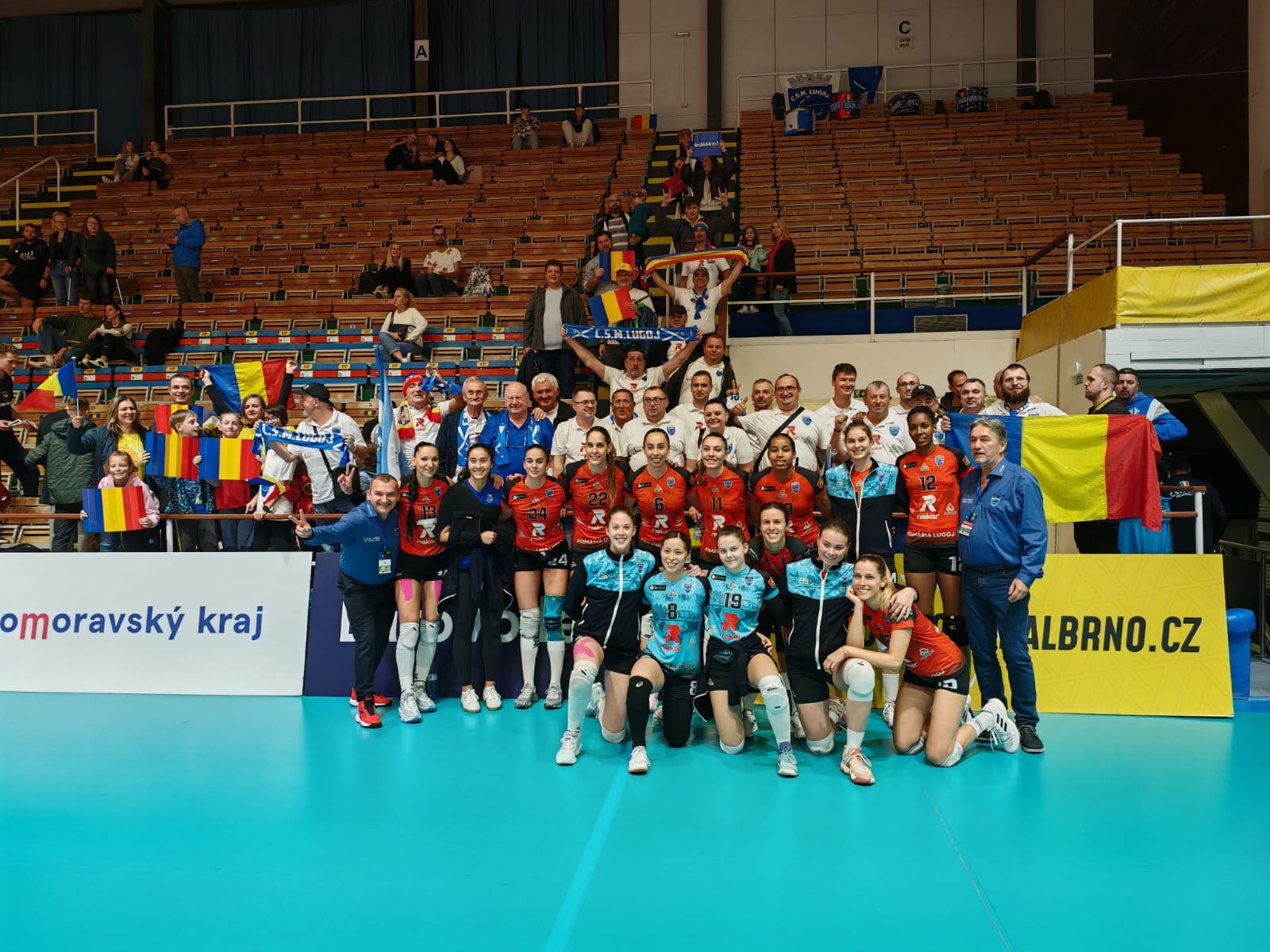 CSM Lugoj, prima victorie a sezonului european! 3-0 în deplasare cu campioana Cehiei, Selmy Brno
