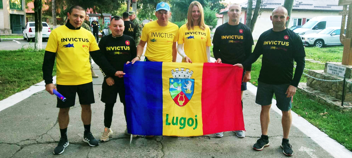 Un omagiu adus eroilor! Ștafeta Veteranilor a ajuns la Lugoj și a plecat spre Timișoara