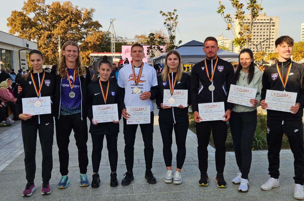 Medalii pentru atleții Politehnicii Timișoara, la Campionatul Național de Cros! Dan Raul a devenit campion la tineret!