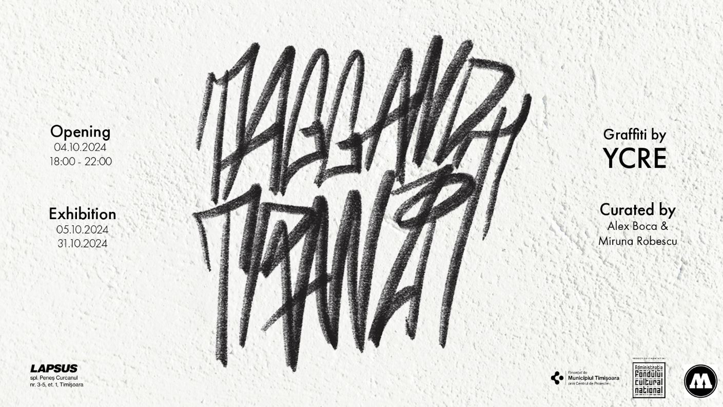 De la vandalizarea clădirilor din Timișoara, direct în sala de expoziții! Controversatul graffer YCRE își prezintă lucrările în cadru oficial!