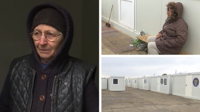 Oamenii afectaţi de inundaţii stau în containere în prag de iarnă, autorităţile locale nu ştiu când vin banii pentru case