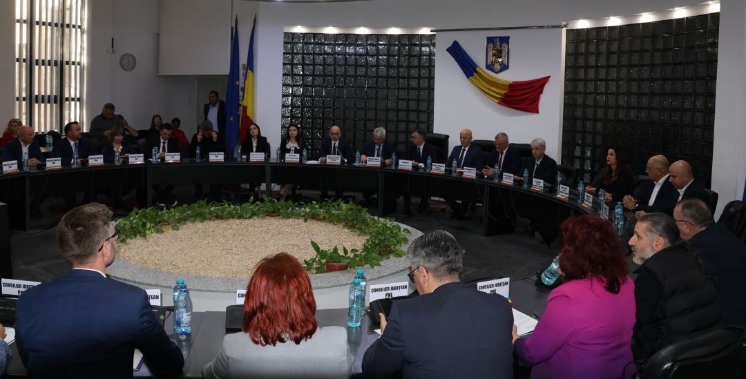 (VIDEO) Consiliul Județean Tulcea în formulă completă!