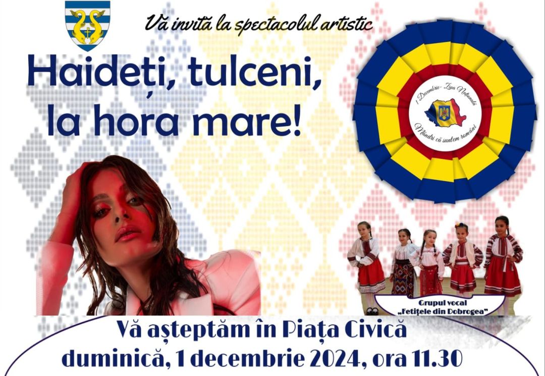 Ziua Națională a României, sărbătorită în Piața Civică din Tulcea