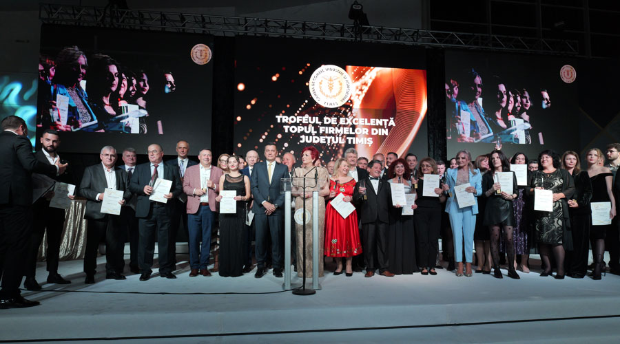 FOTO Cele mai performante firme din Timiș, premiate la Gala Excelenței în Afaceri – Topul Firmelor! Au fost acordate și premii speciale!