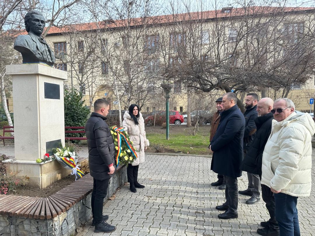Ziua Culturii Națională cinstită de reprezentanții filialei AUR Tulcea