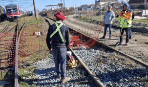Ultima veste despre tronsonul feroviar unde s-a surpat pământul, din cauza șantierului de la Solventul! Ce se întâmplă cu lucrările de peste 25 de milioane de euro?