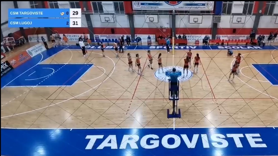 CSM Lugoj se impune în deplasare, 3-0 la Târgoviște, după un set record, adjudecat cu 31-29!